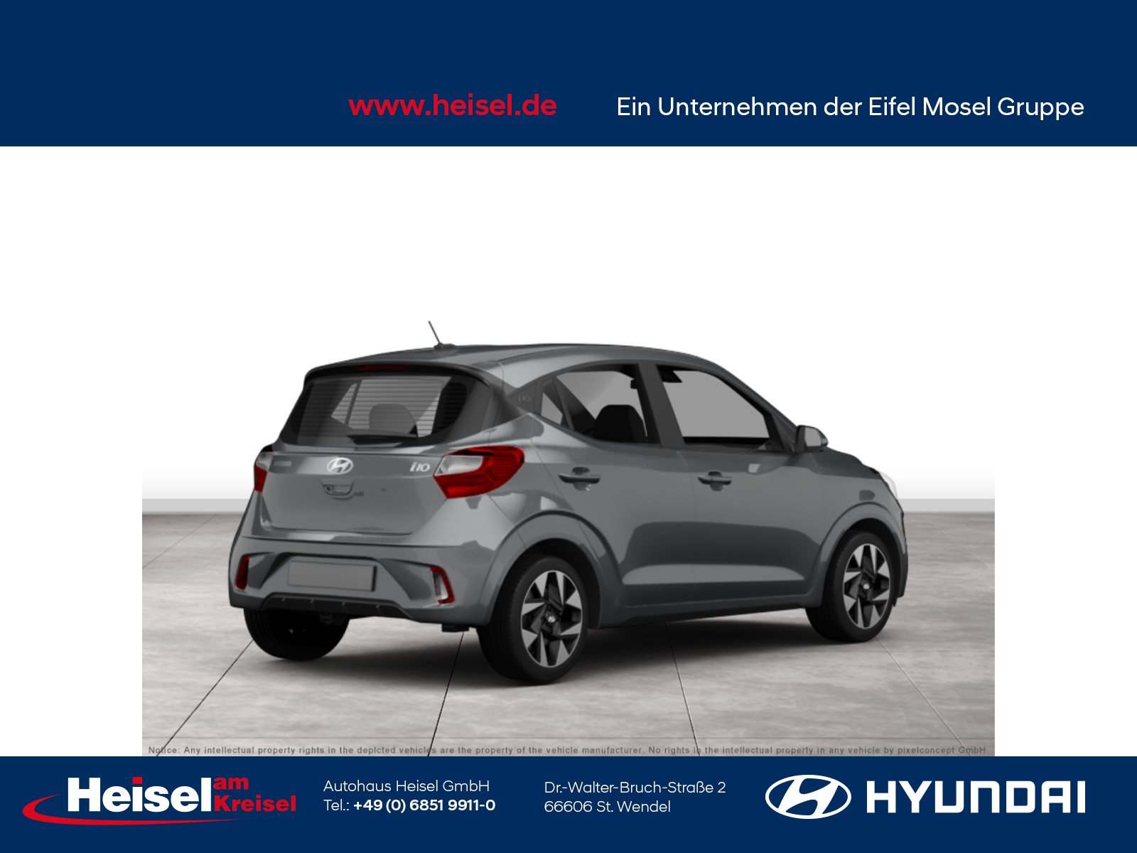 Foto 1 - i10 Select-Standort St. Wendel, Aurora Grey / MET
