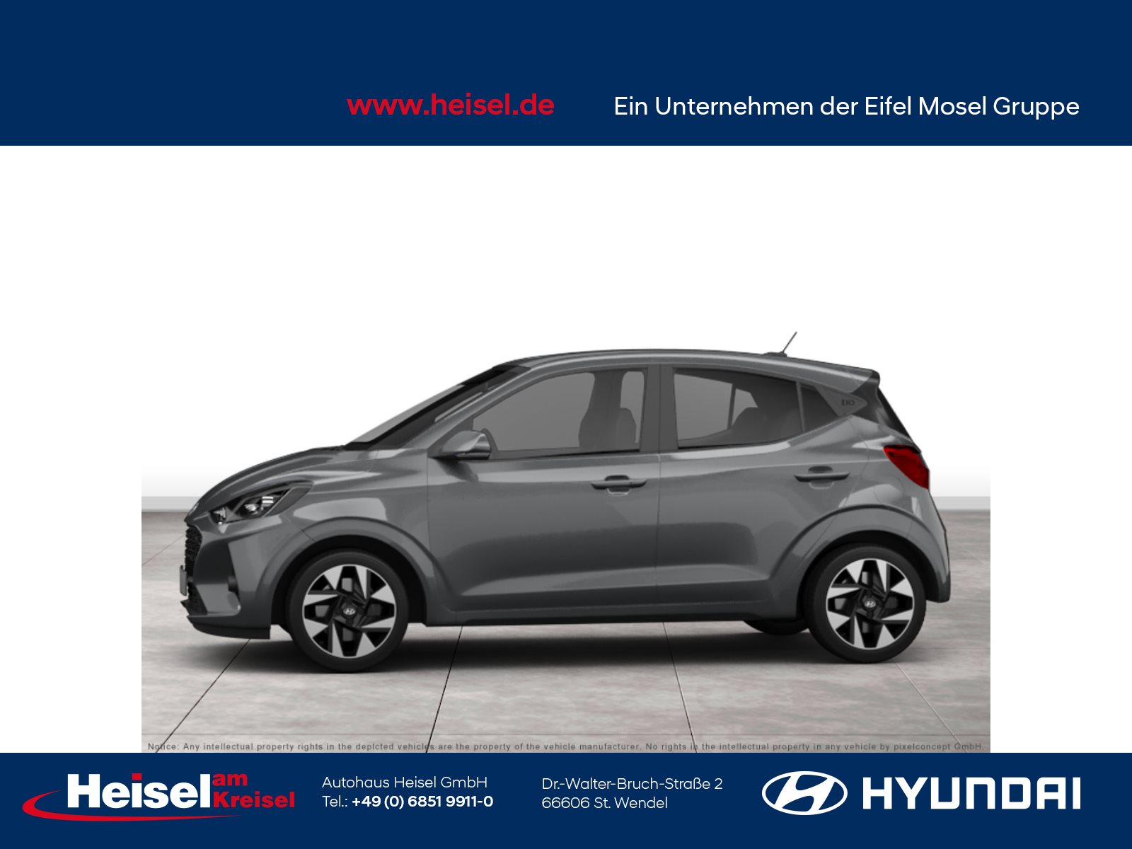 Foto 1 - i10 Select-Standort St. Wendel, Aurora Grey / MET