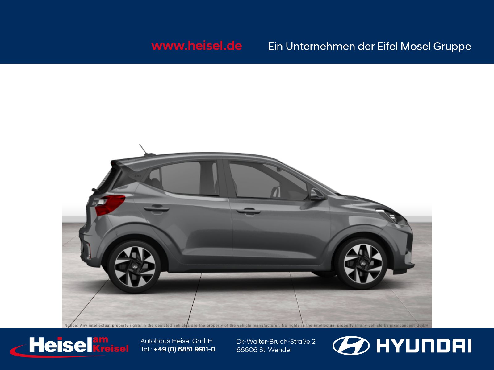 Foto 1 - i10 Select-Standort St. Wendel, Aurora Grey / MET