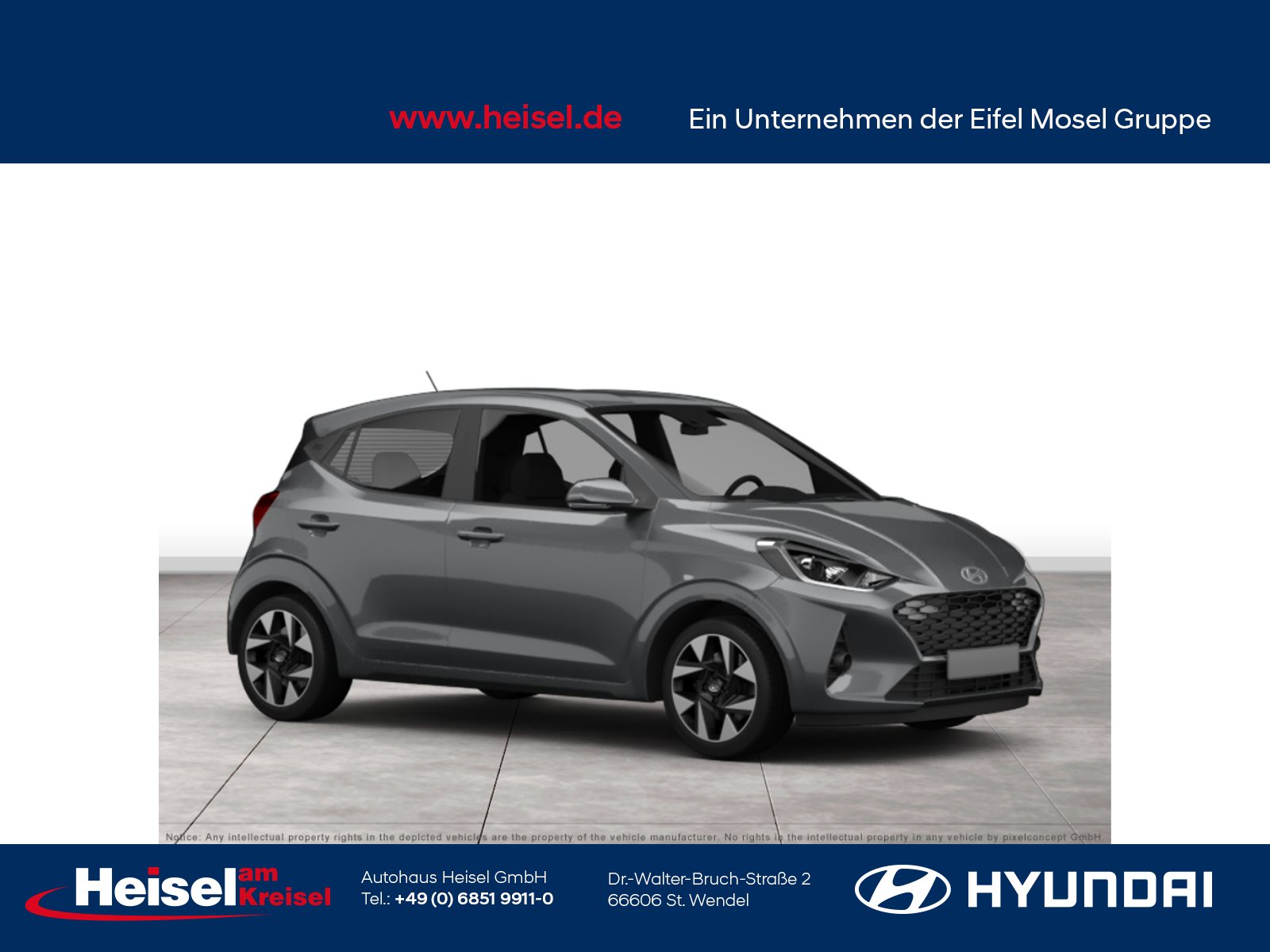 Foto 1 - i10 Select-Standort St. Wendel, Aurora Grey / MET